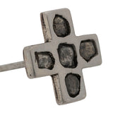 PARTS OF FOUR - Plus Earring (Mega Pavé, 12mm, PA+DIA)