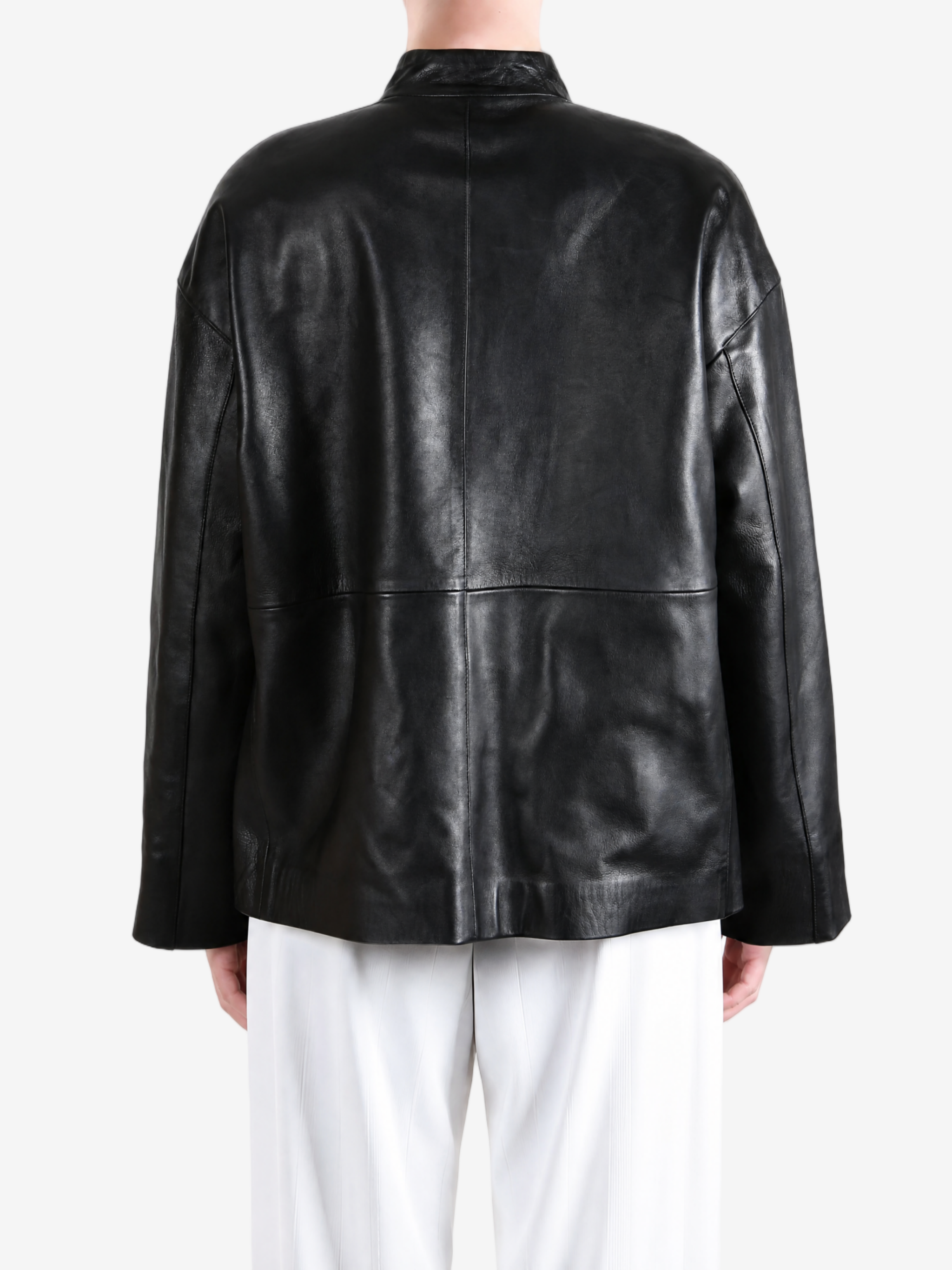 Black jacket, full body view