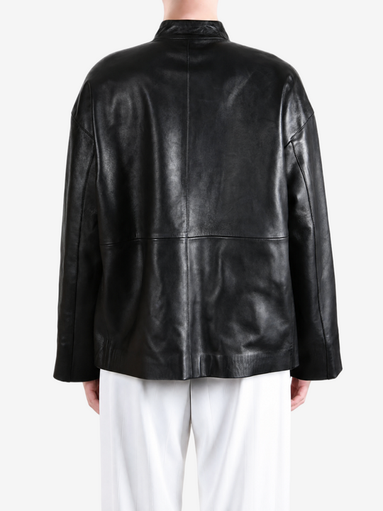 Black jacket, full body view