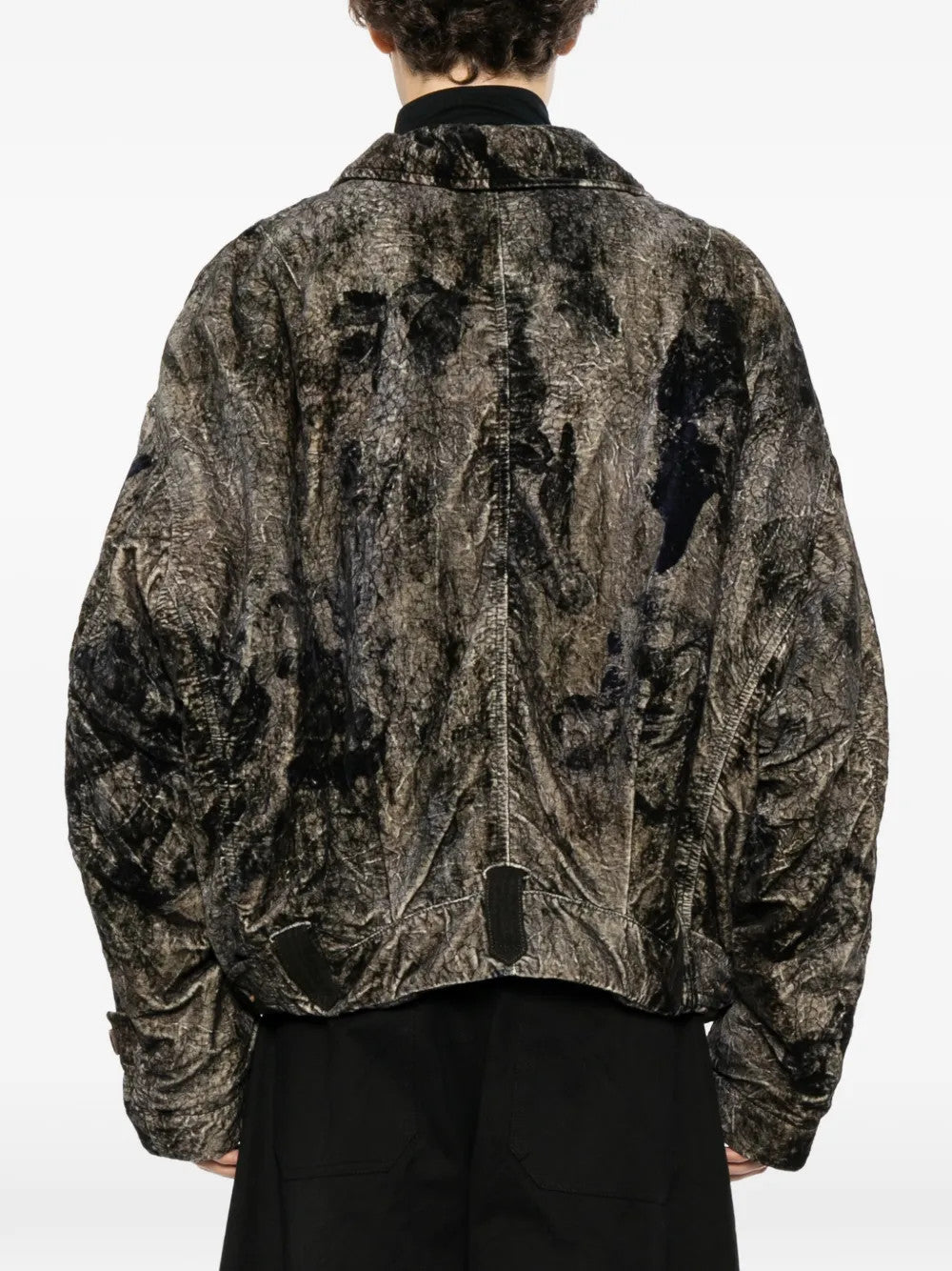 Grey jacket, front view