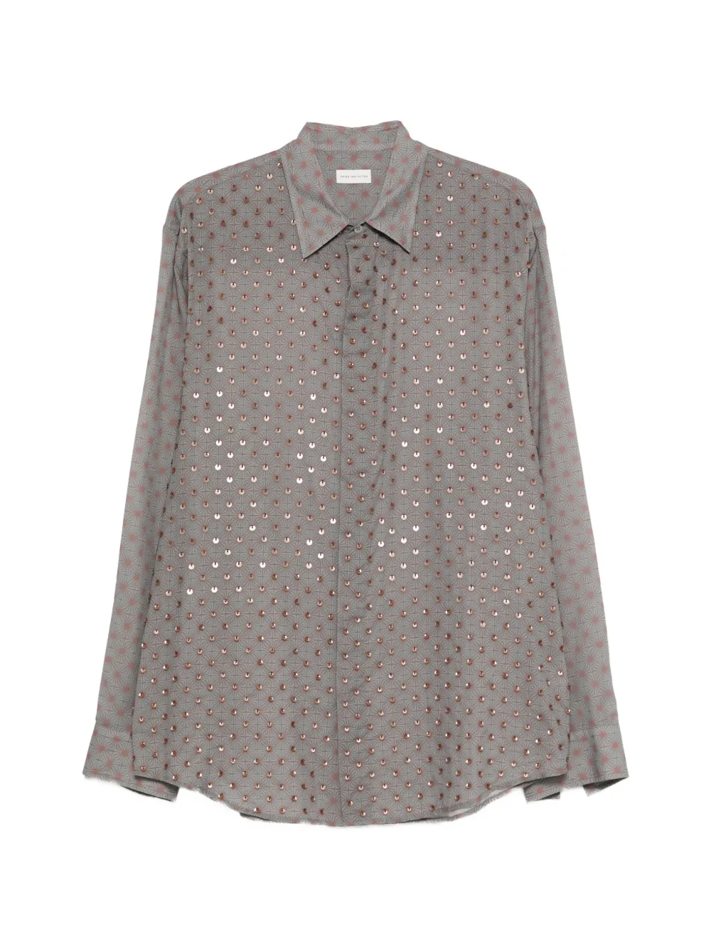 Grey shirt, front view