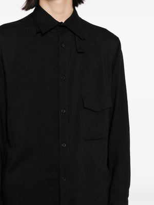 YOHJI YAMAMOTO POUR HOMME - Men U-5 Way Collar Tab Blazer