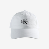 White hat, front view