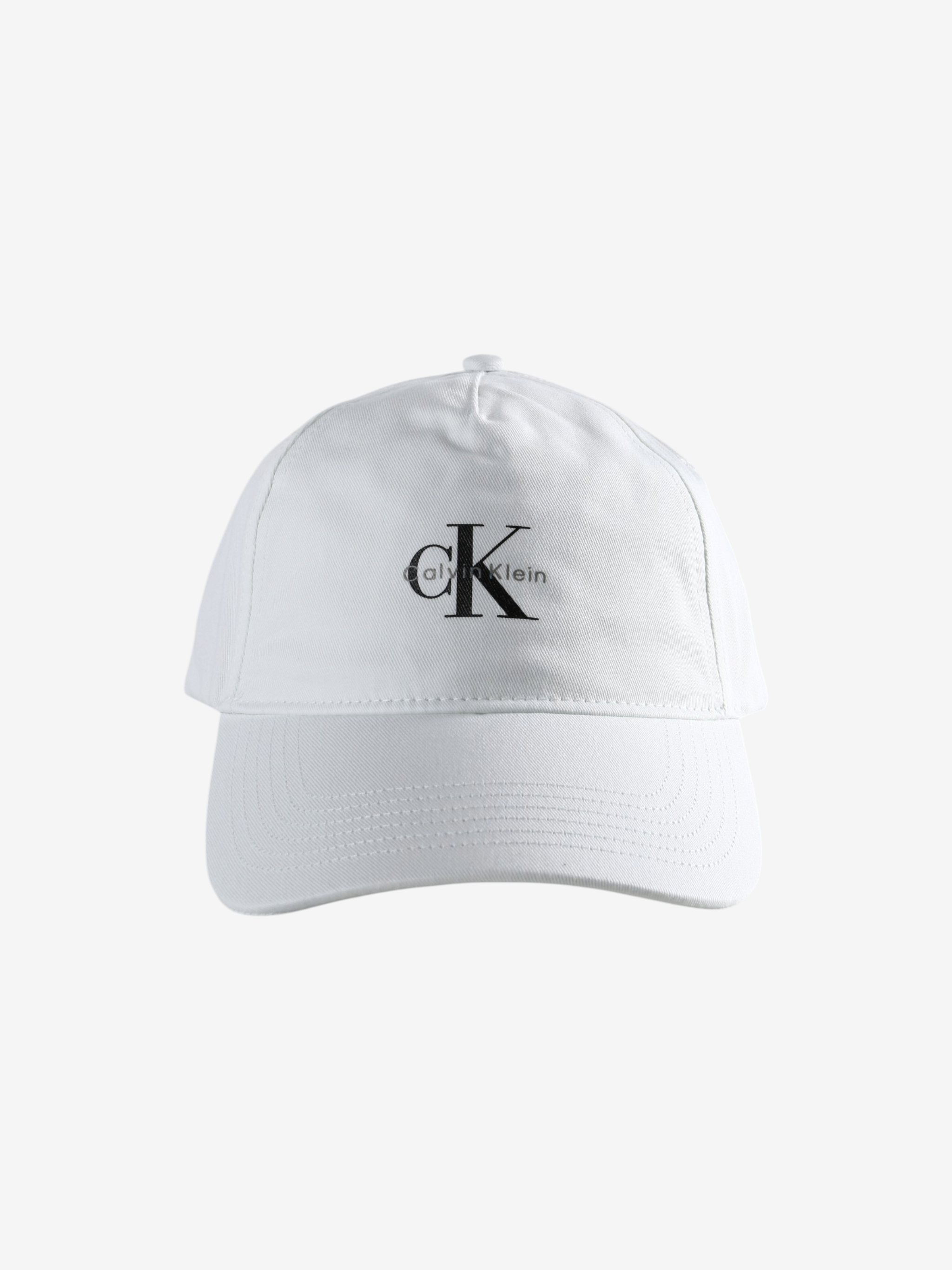 White hat, front view