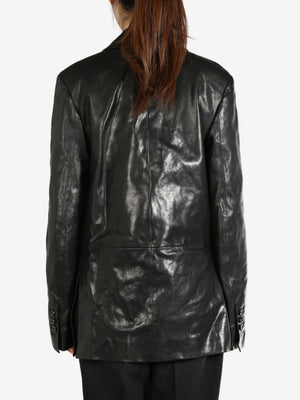 ANN DEMEULEMEESTER - Women Elin Asymmetric Clousure Tailored Jacket