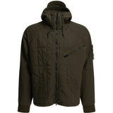Green jacket, front view