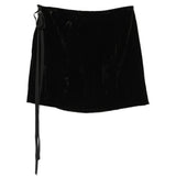 Black skirt, front view