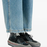 Black shoes, front view