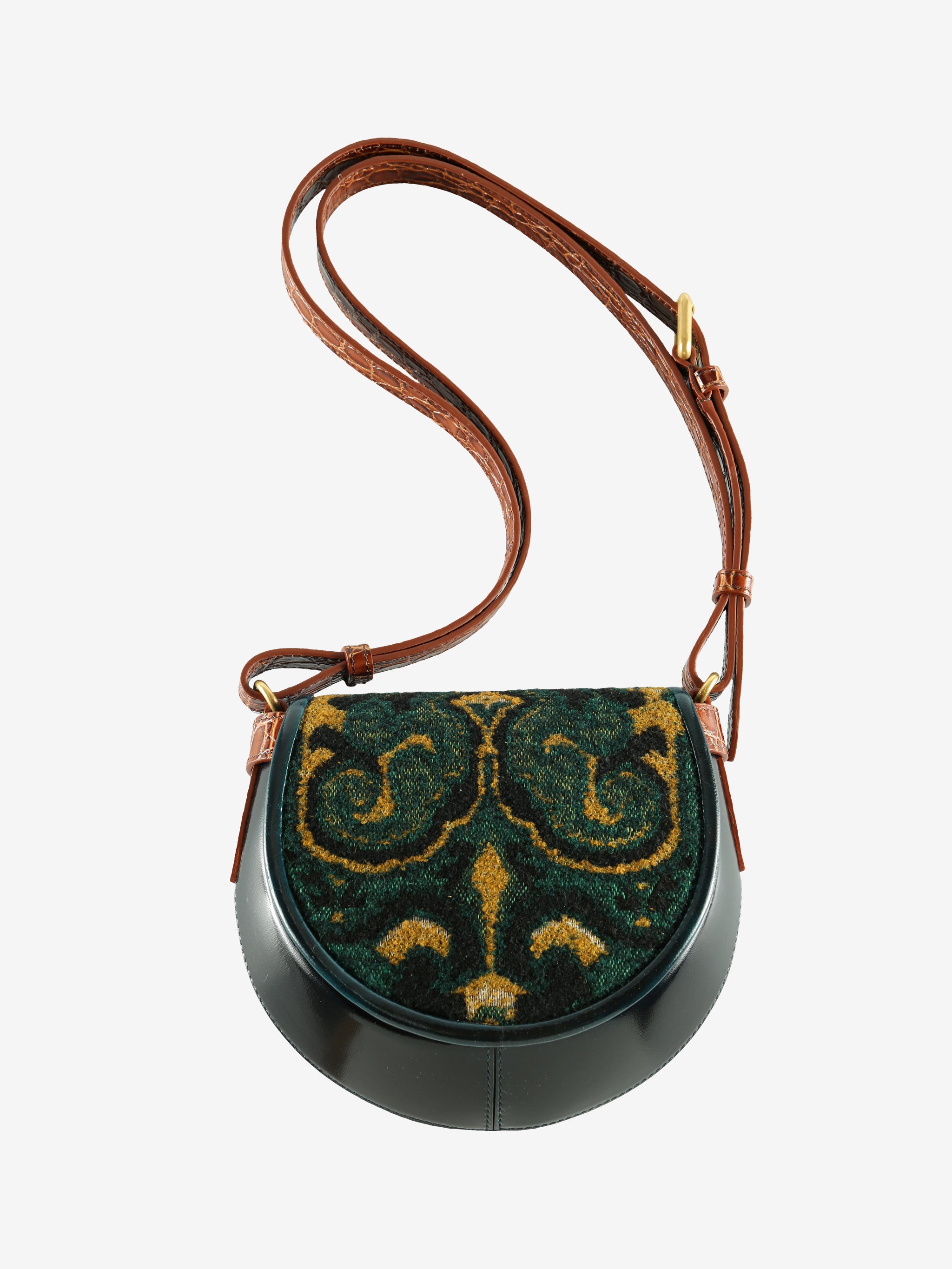 Green bag, back view