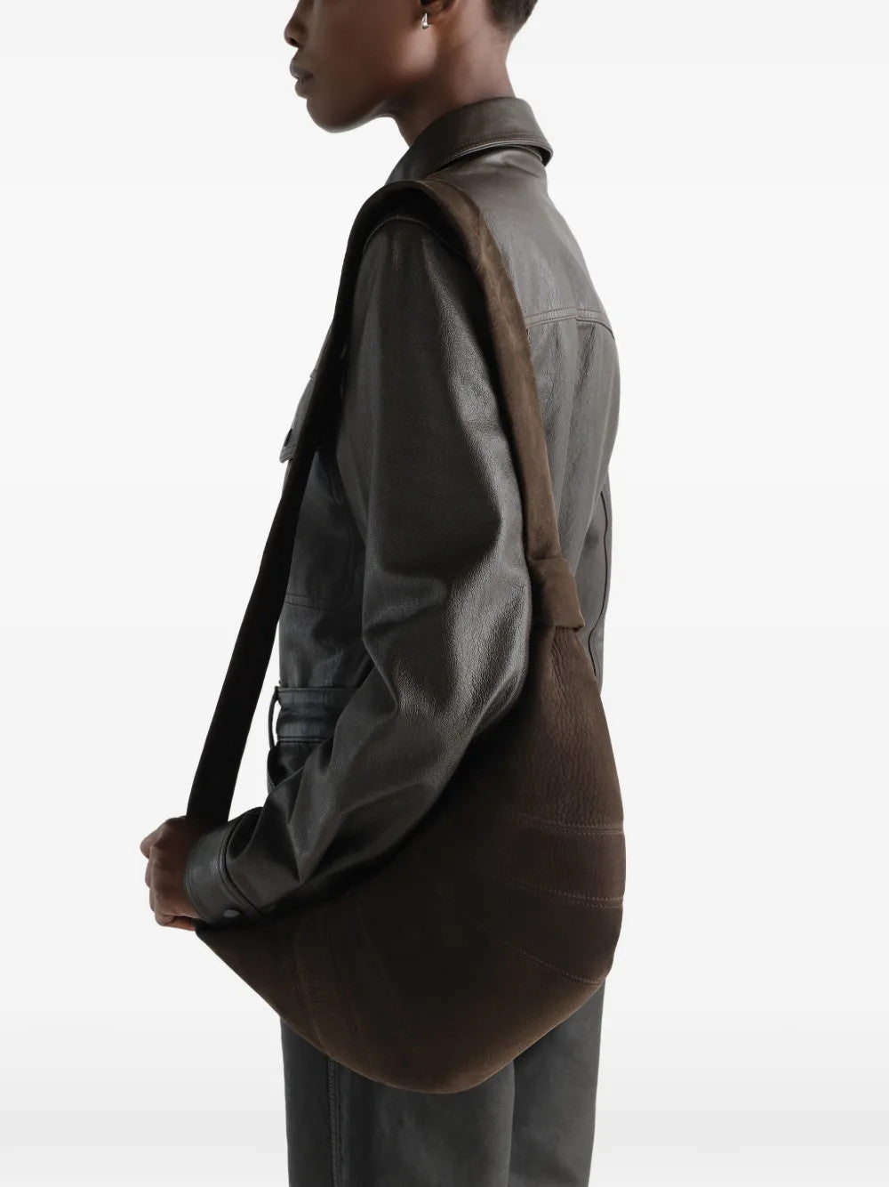 Brown bag, side view