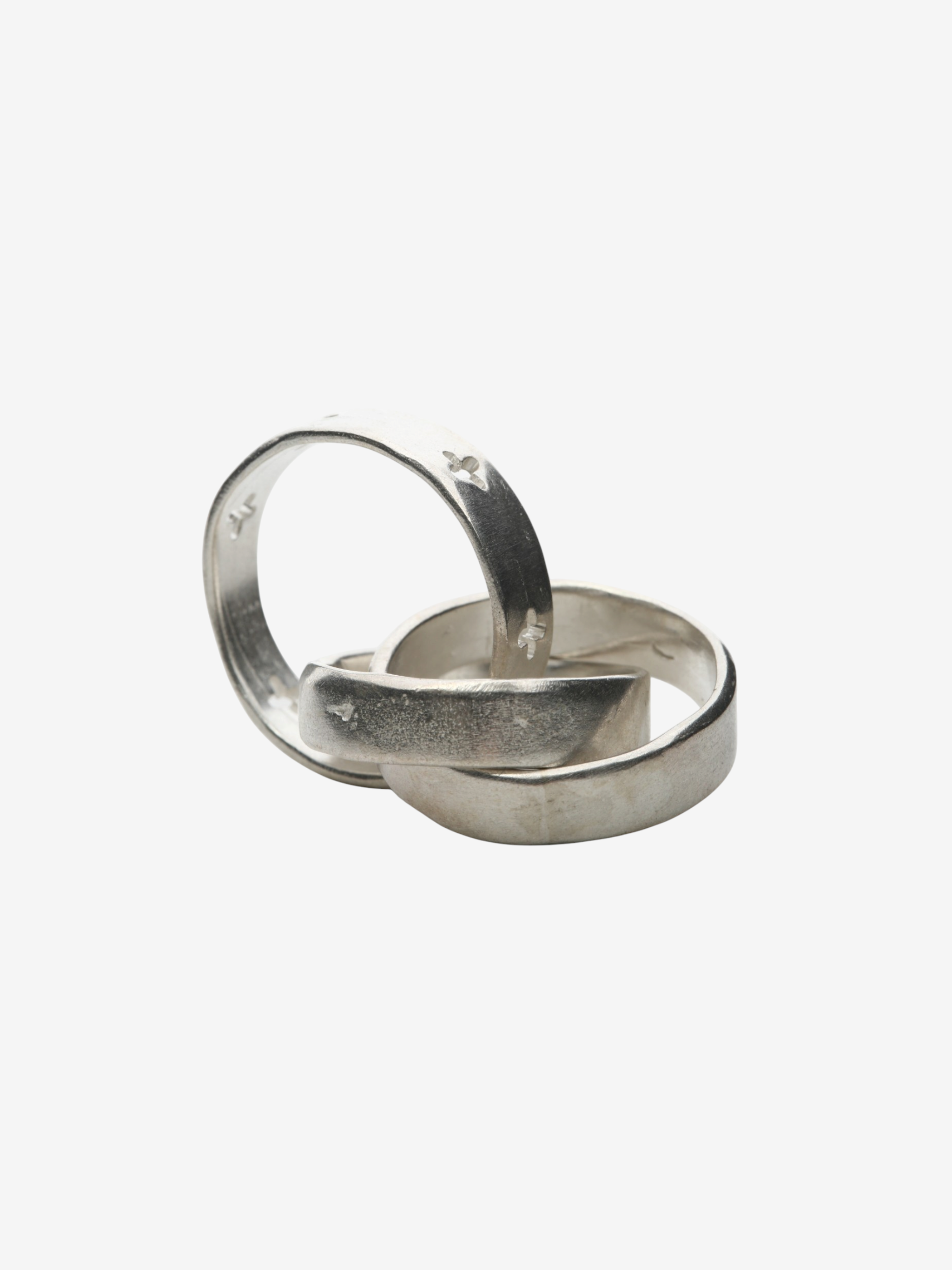 Grey accessories, front view