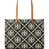 TORY BURCH - Women T Monogram Contrast Embossed Tote