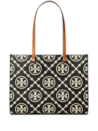 TORY BURCH - Women T Monogram Contrast Embossed Tote