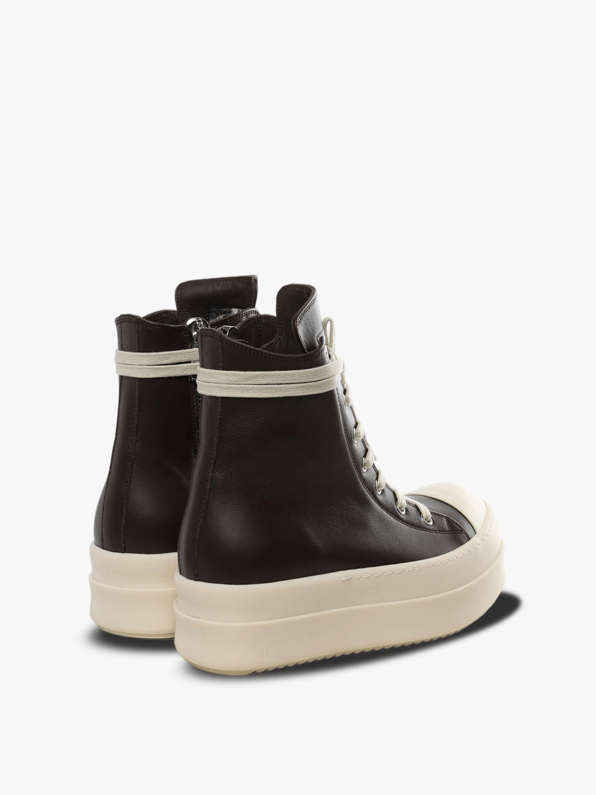 Black sneakers, side view