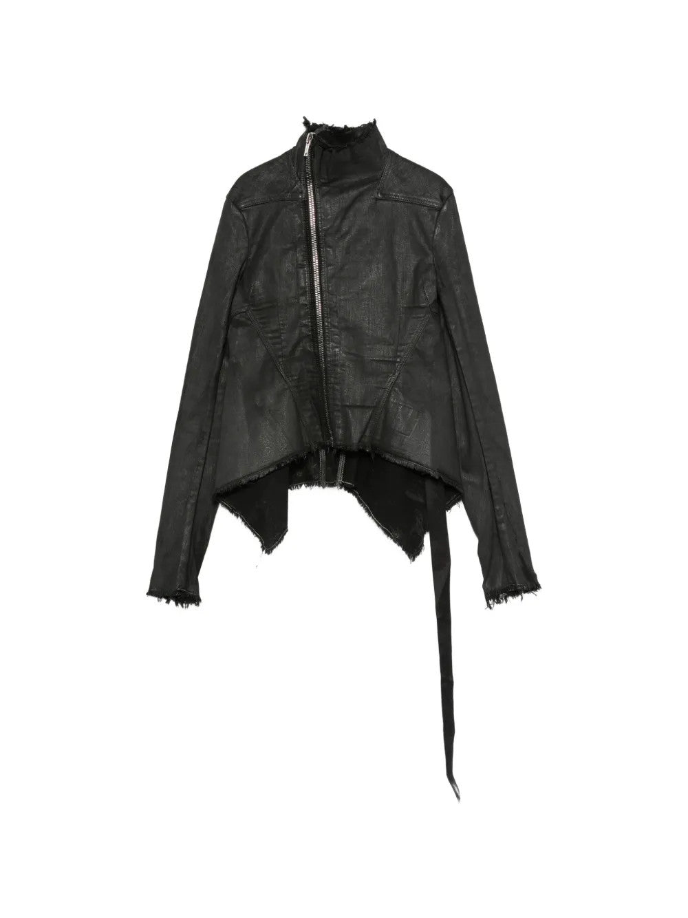Black jacket, front view