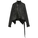 Black jacket, front view