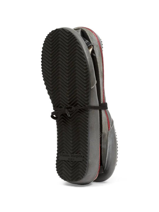 Black shoes, side view
