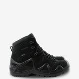 Black boots, side view
