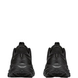 Black shoes, back view