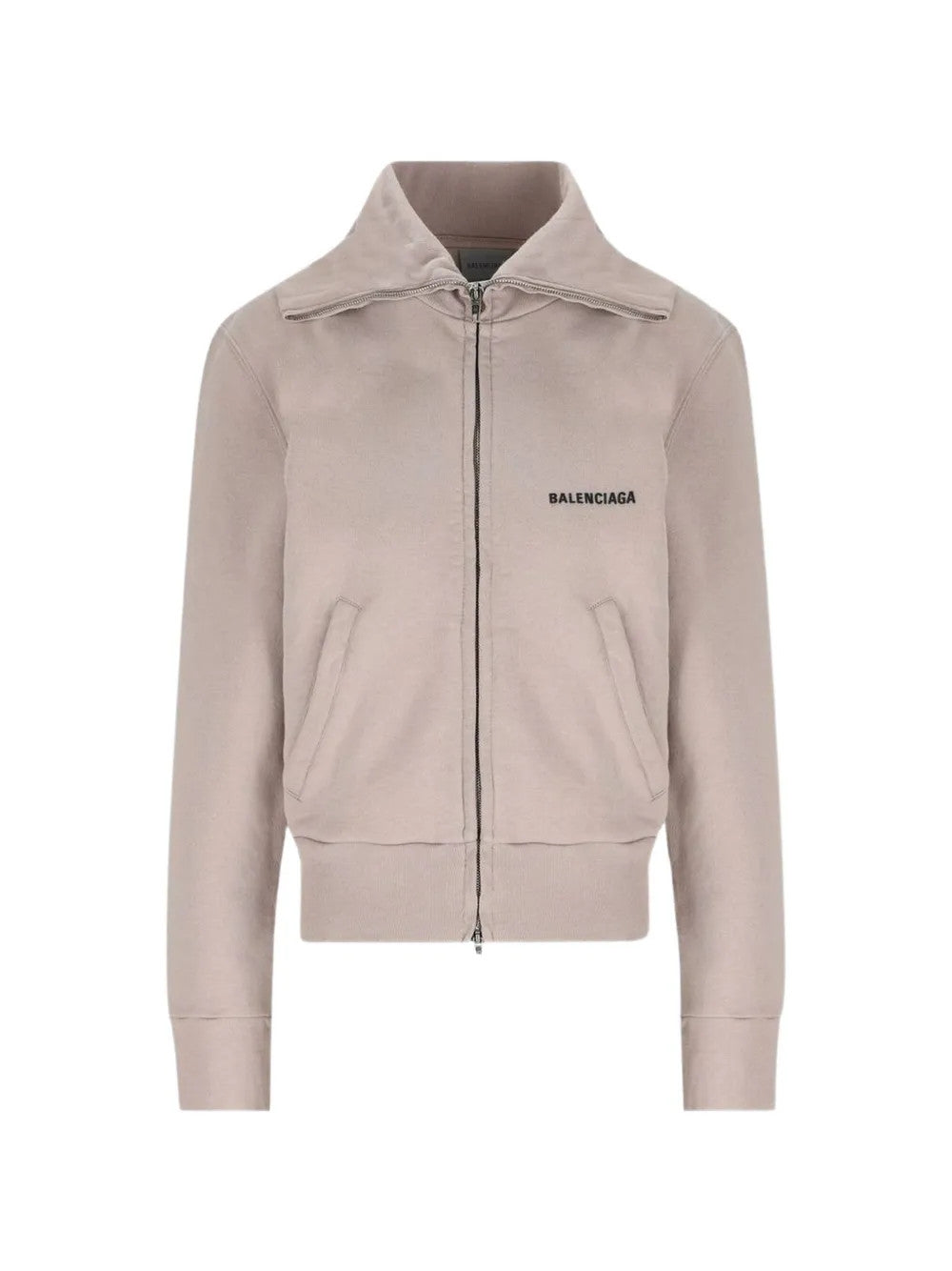 Tan jacket, front view