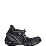 Black shoes, side view