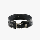Black belt, front view