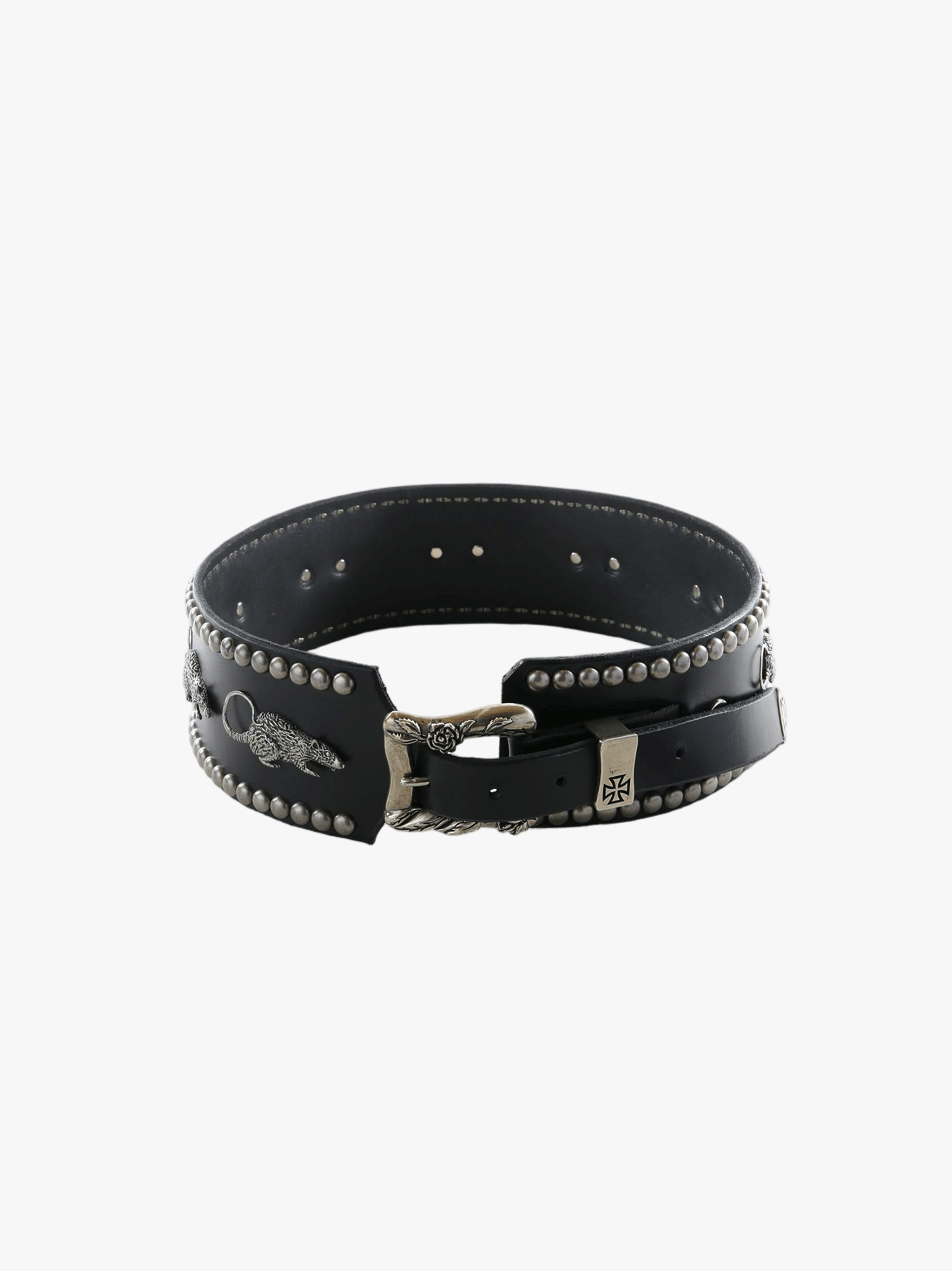 Black belt, front view