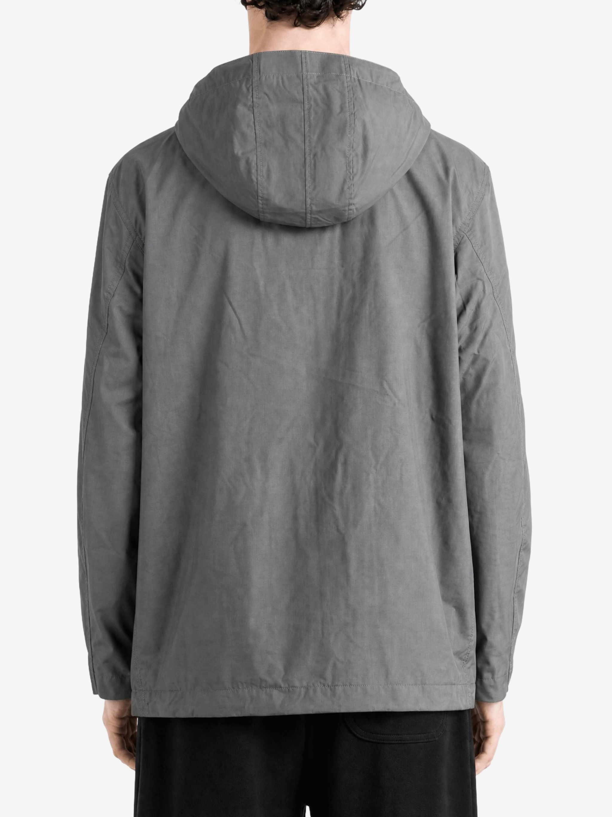 Grey jacket, front view