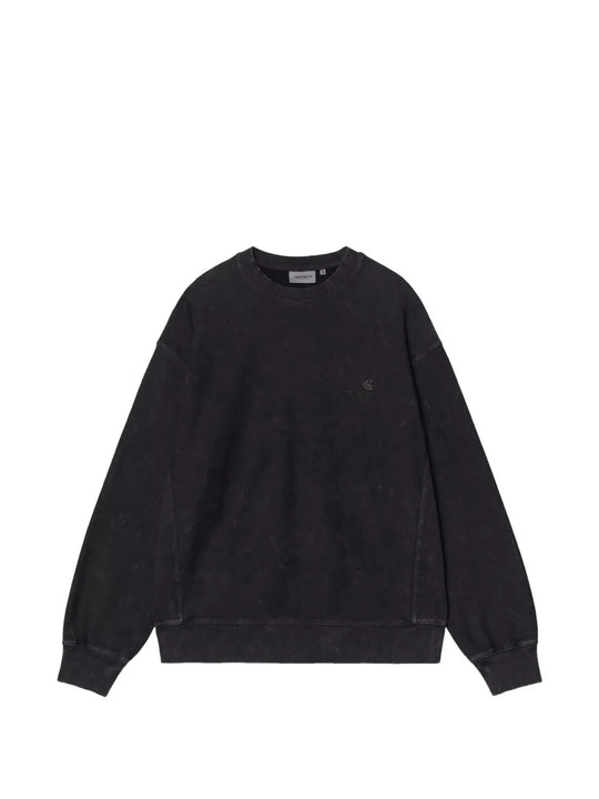 Black knitwear, front view