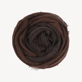 Brown scarves,top view