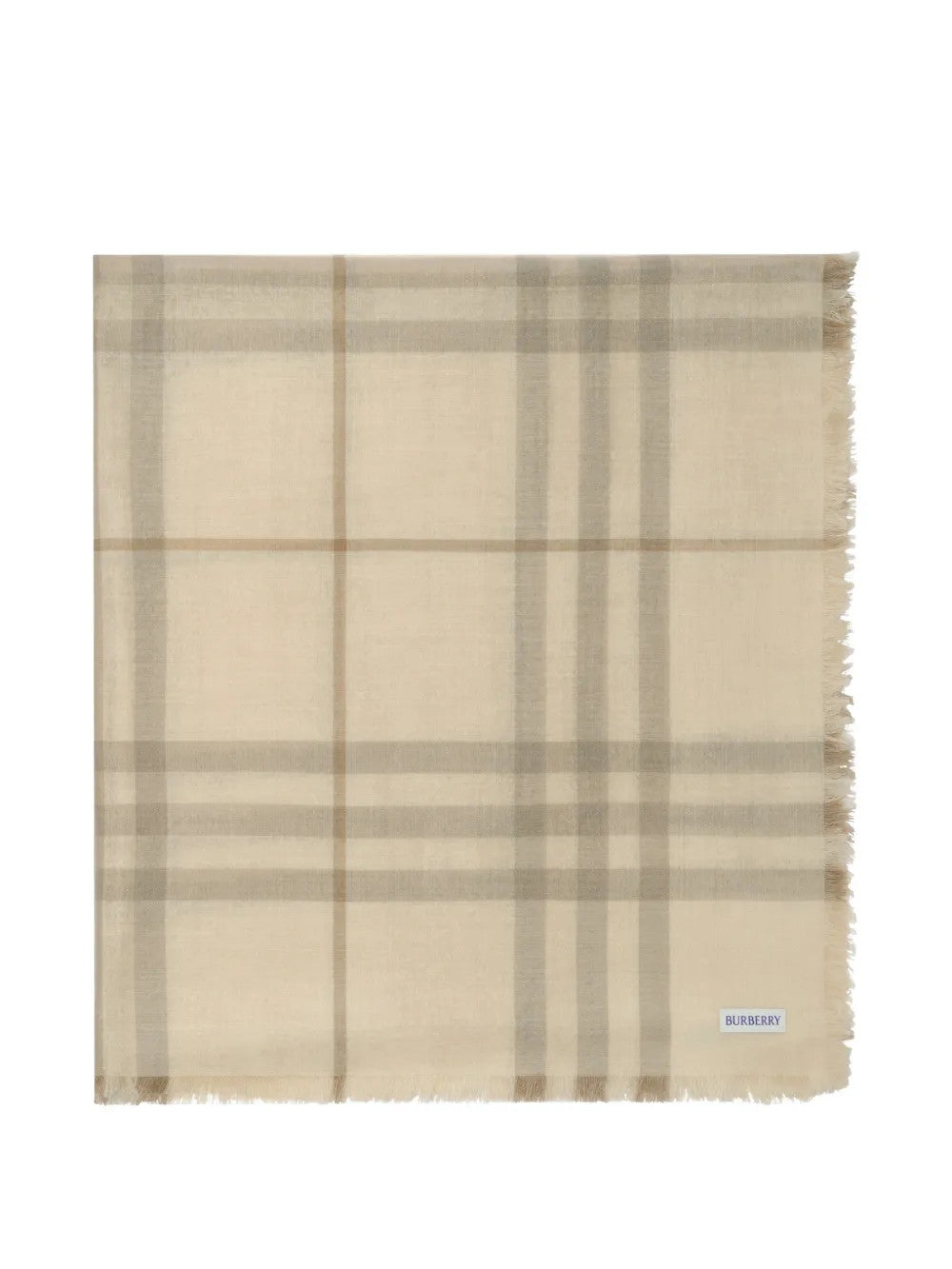 Tan scarf, front view
