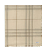 Tan scarf, front view