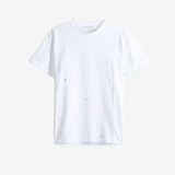White t-shirt, front view