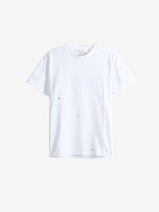 White t-shirt, front view