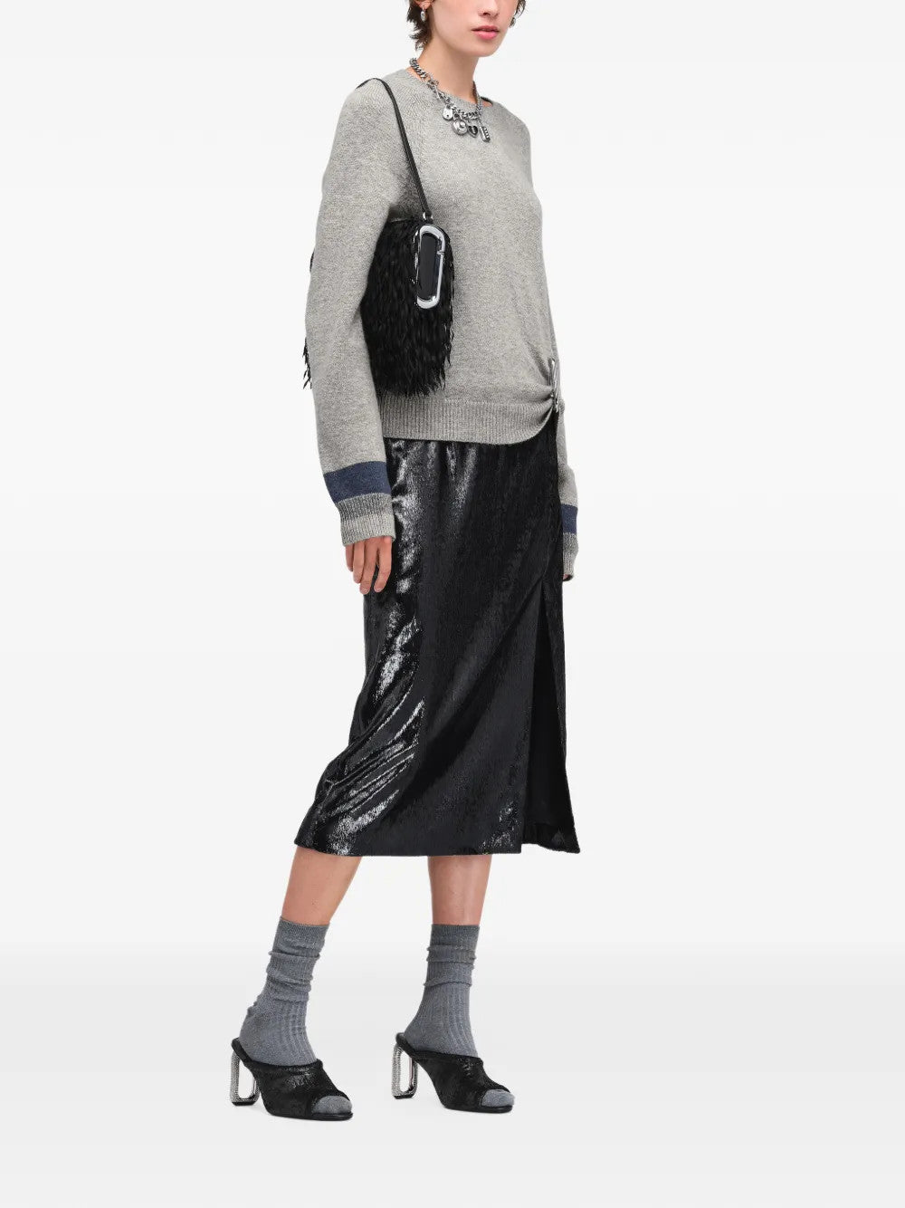 Black bag, front view