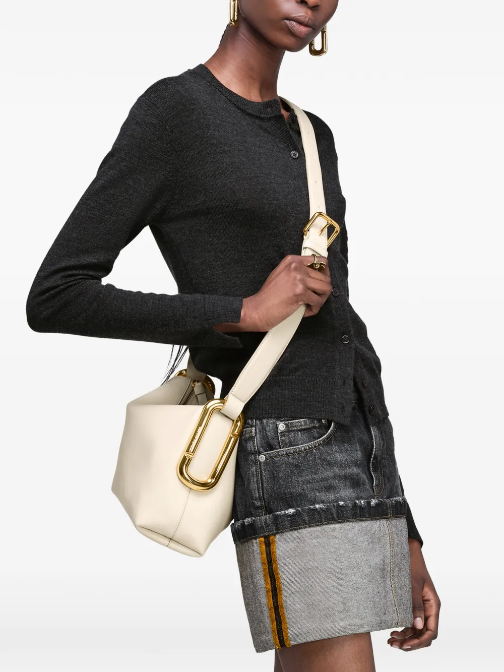 White bag, front view