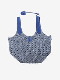 Blue bag, back view