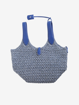 Blue bag, back view
