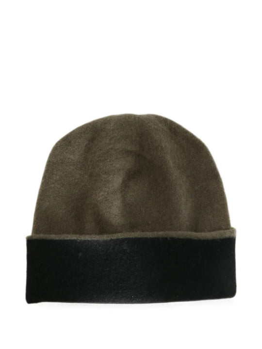 Brown hat, front view
