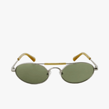 Green eyewear, front view
