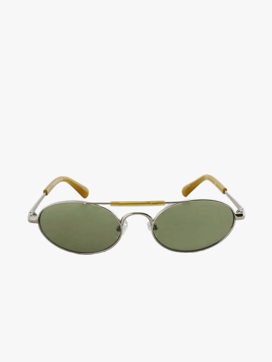 Green eyewear, front view