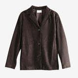 Brown jacket, front view