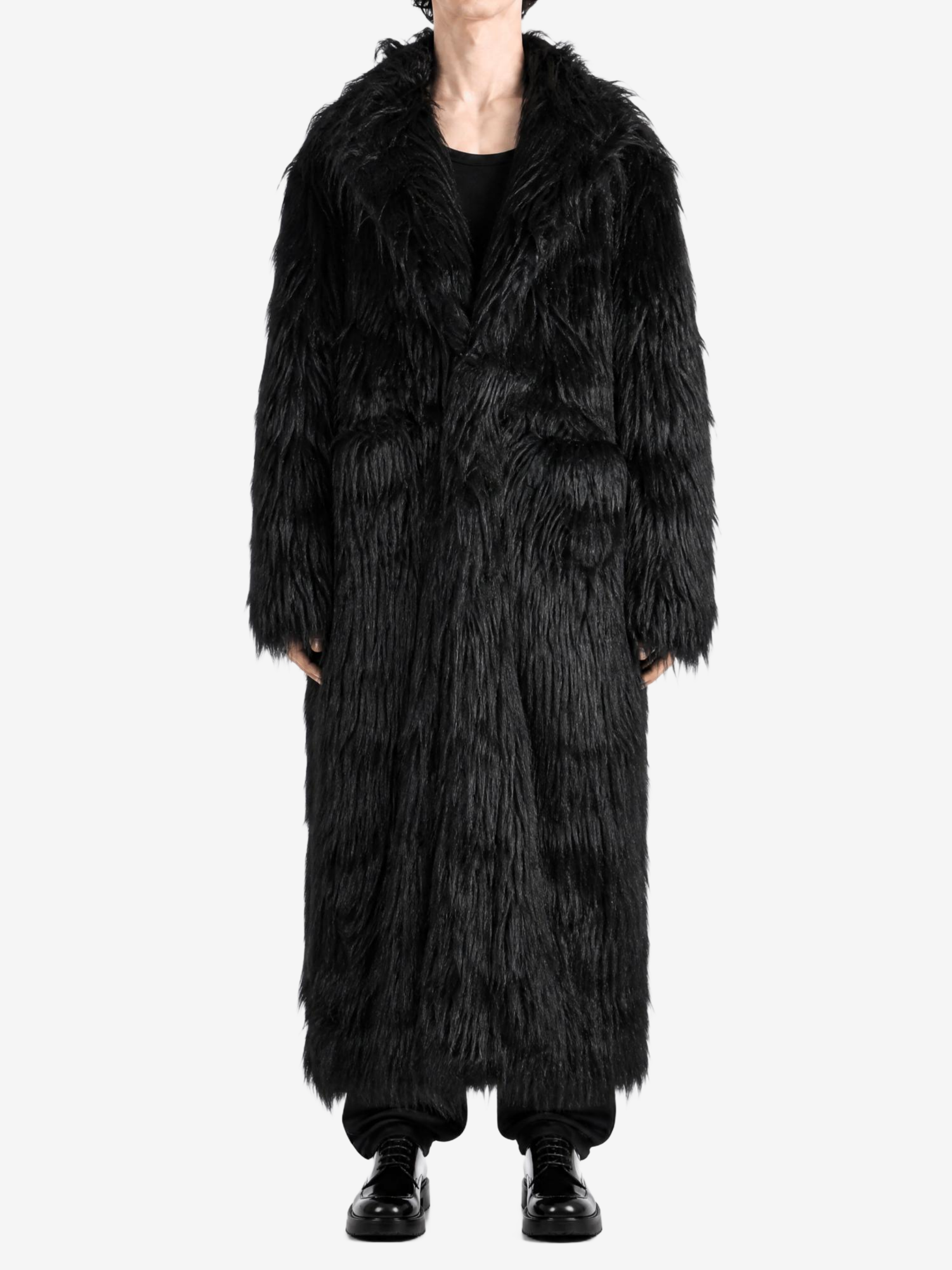 Black jacket, full body view