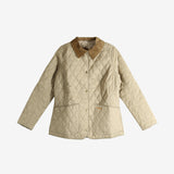 Tan jacket,front view