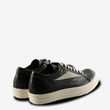 Black sneakers, back view