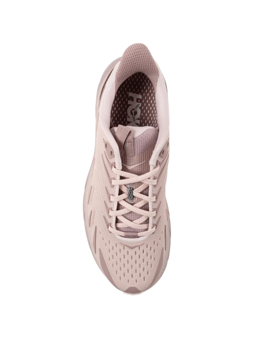 Pink shoes, front view