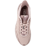 Pink shoes, front view