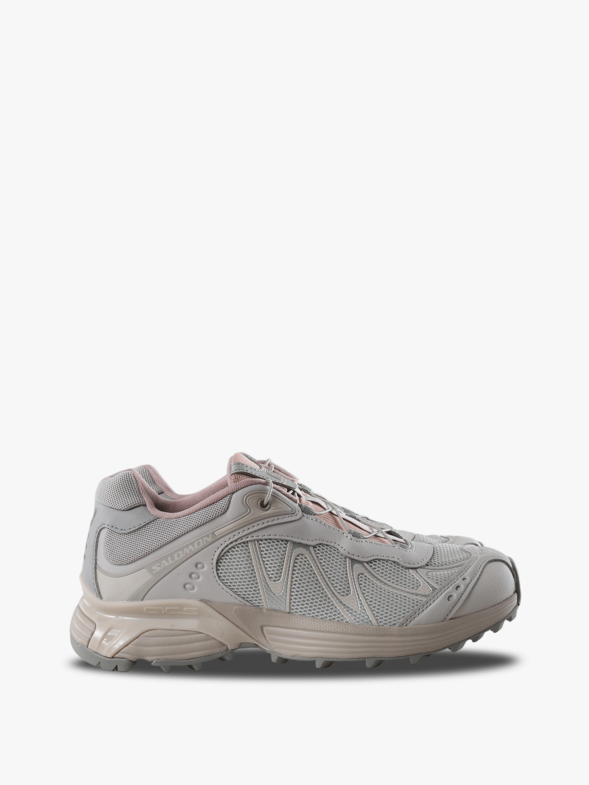 Grey shoes, side view