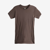 Brown t-shirt,front view