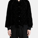 Black jacket, full body view